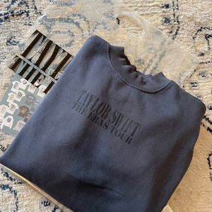 Taylor Swift Blue Crew